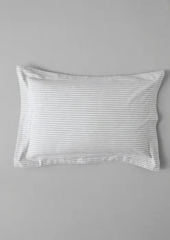 New Organic Cotton Ticking Stripe Oxford Pillowcase Textiles|Bed Linen