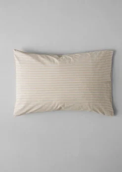 Outlet Organic Cotton Ticking Stripe Housewife Pillowcase Textiles|Bed Linen