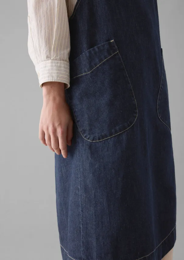 New Organic Denim Cross Back Apron Outdoor|Aprons & Tea Towels