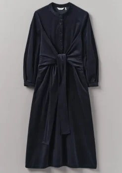 Clearance Organic Needlecord Wrap Dress Women Cord|Dresses