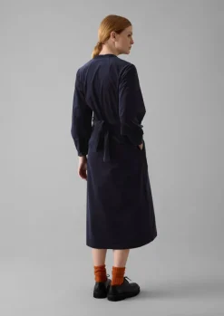 Clearance Organic Needlecord Wrap Dress Women Cord|Dresses