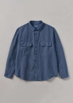 Overdyed Check Workwear Shirt Workwear|Shirts