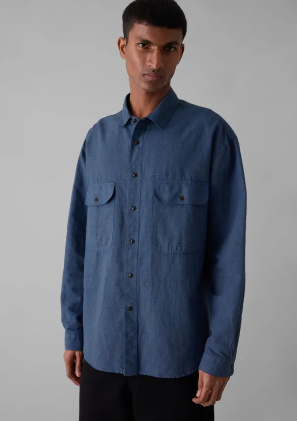 Overdyed Check Workwear Shirt Workwear|Shirts