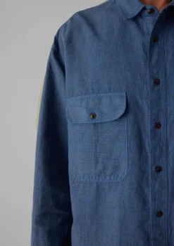 Overdyed Check Workwear Shirt Workwear|Shirts