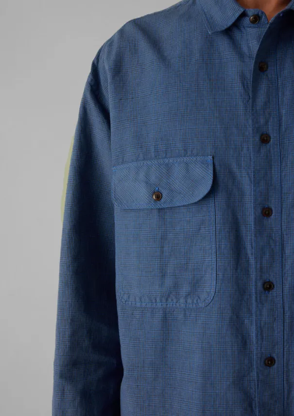 Overdyed Check Workwear Shirt Workwear|Shirts