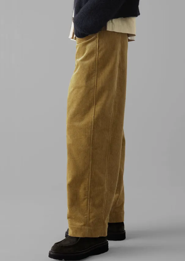 Discount Panelled Organic Cord Trousers Women Cord|Workwear