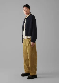 Discount Panelled Organic Cord Trousers Women Cord|Workwear