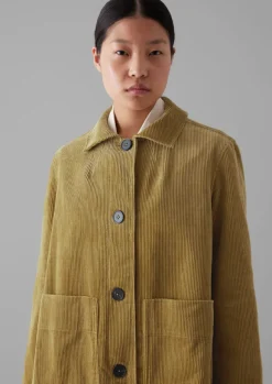 Best Patch Pocket Organic Cord Jacket Women Cord|Workwear