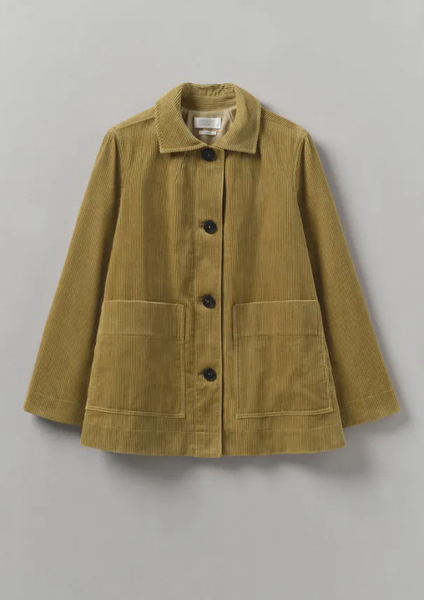 Best Patch Pocket Organic Cord Jacket Women Cord|Workwear