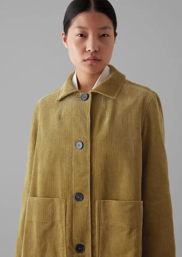 Best Patch Pocket Organic Cord Jacket Women Cord|Workwear