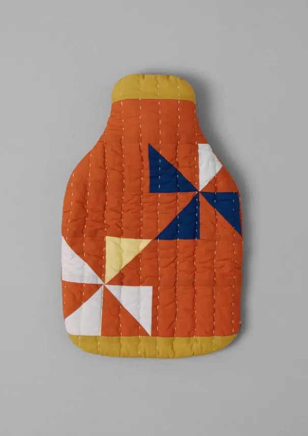 Outlet Pinwheel Patchwork Hot Water Bottle Cover Textiles|Hot Water Bottle Covers