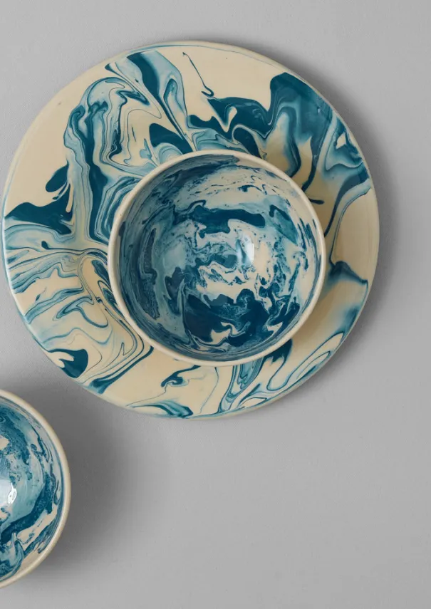 Best Poterie Barbotine Marbled Breakfast Bowl Ceramics
