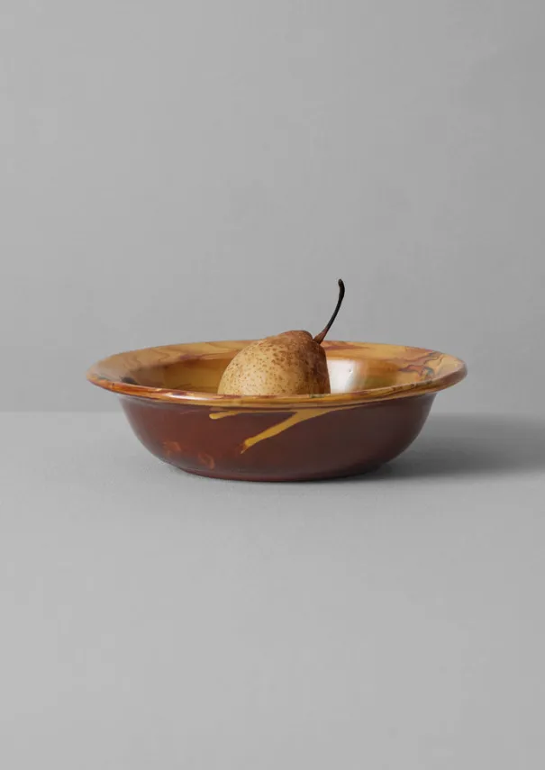 Sale Poterie Barbotine Marbled Dish Ceramics