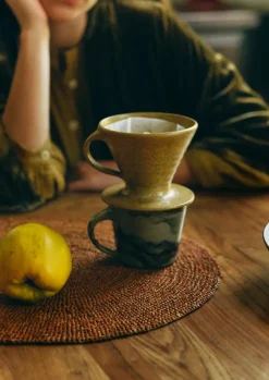 New Pottery West Coffee Dripper And Scoop Ceramics|Kitchen