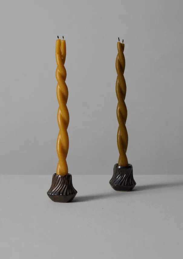 Sale PPP Lab Hand Pinched Stoneware Candle Holder Decorative Pieces|Ceramics