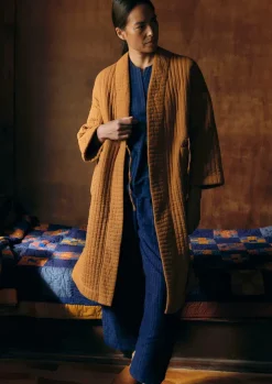 Online Quilted Cotton Long Gown Women Gowns|Nightwear