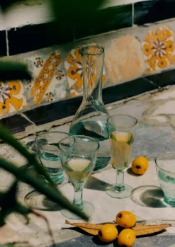 Recycled Bolivian Wine Glasses Set Glass|Tableware