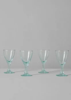 Recycled Bolivian Wine Glasses Set Glass|Tableware