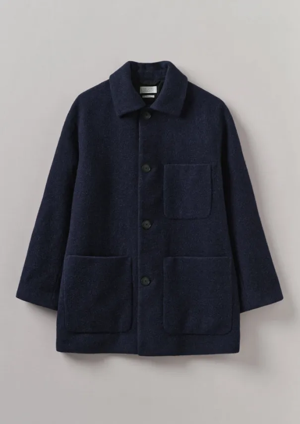 Outlet Relaxed Wool Coat Coats & Jackets