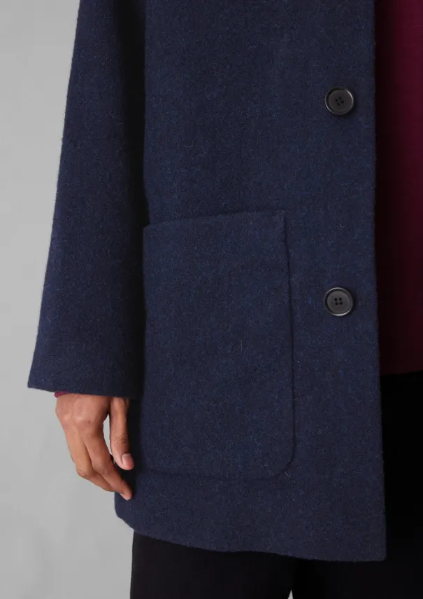 Outlet Relaxed Wool Coat Coats & Jackets