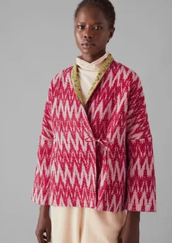 Outlet Repurposed Ikat Kantha Jacket Women Gowns|Nightwear