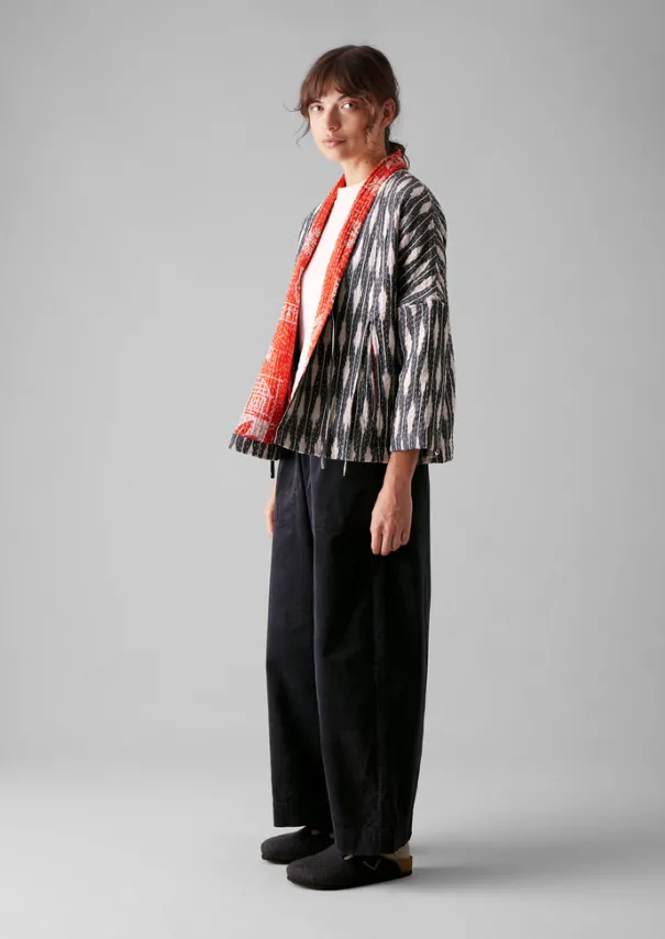 Discount Repurposed Ikat Kantha Jacket Women Gowns|Nightwear