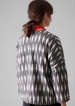 Discount Repurposed Ikat Kantha Jacket Women Gowns|Nightwear