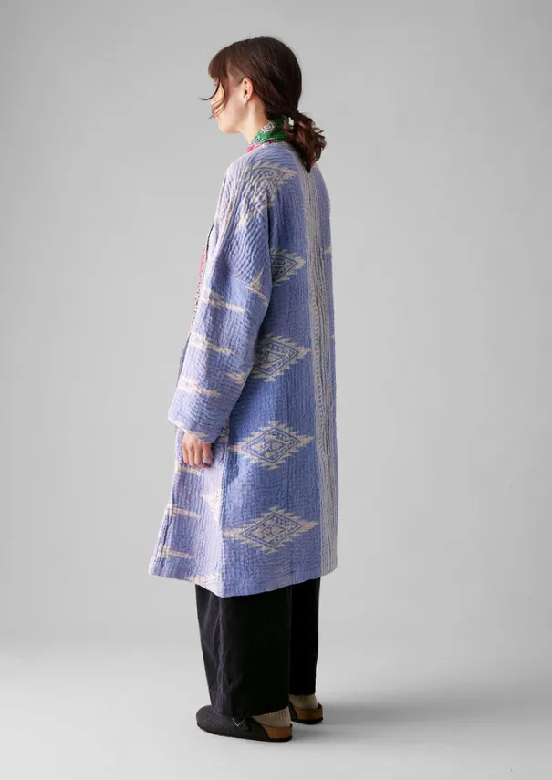 Clearance Repurposed Kantha Coat Women Gowns|Nightwear