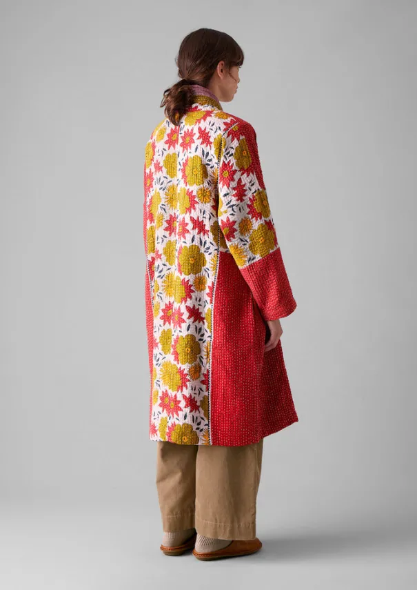 New Repurposed Kantha Coat Women Gowns|Nightwear
