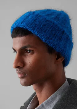 Ribbed Mohair Hat Hats, Scarves & Gloves