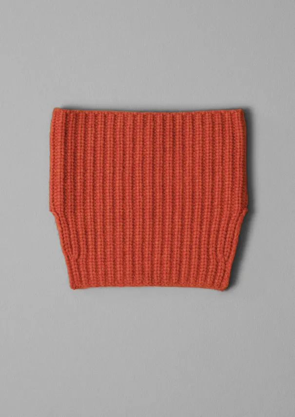 New Ribbed Wool Cashmere Snood Women Hats, Scarves & Gloves|Cashmere