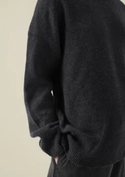 Hot Roll Neck Wool Cashmere Sweater Women Cashmere|Loungewear