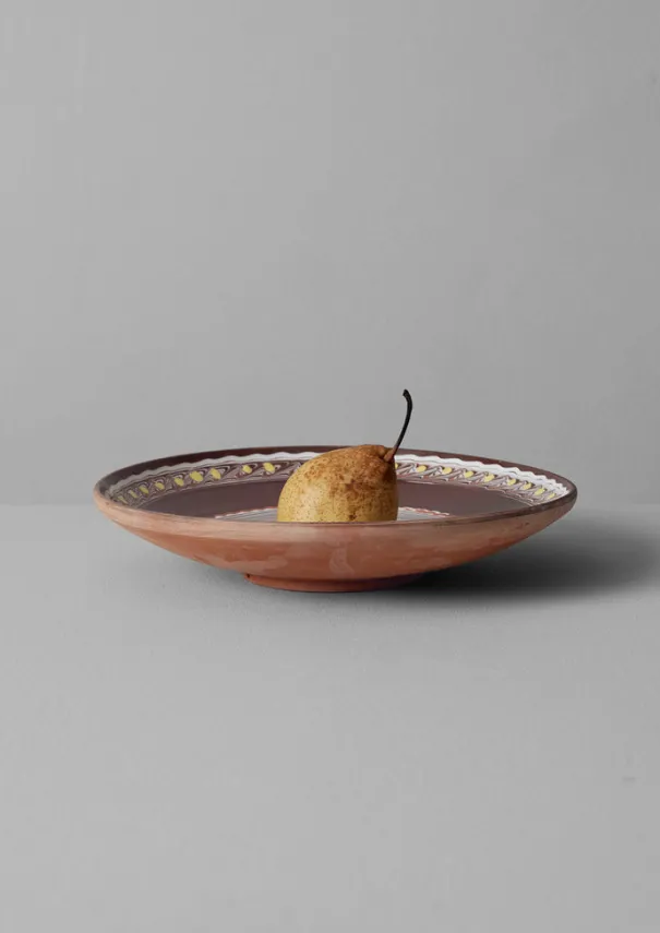 New Romanian Horezu Serving Plate Ceramics|Tableware