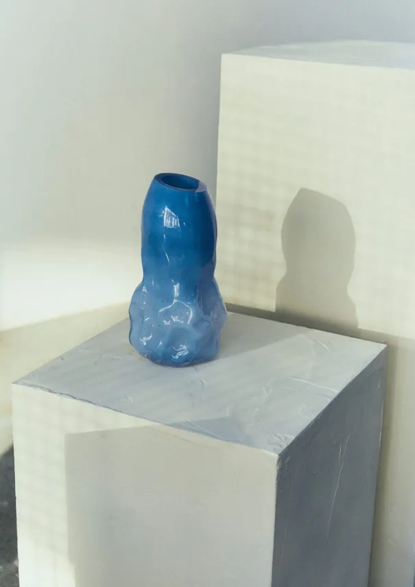 New Rosie Stonham Large Membrane Vase Glass|Decorative Pieces