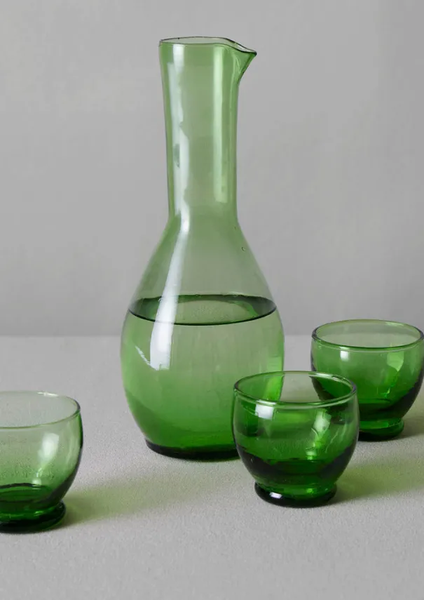 New Rounded Moroccan Glasses Set Glass|Tableware