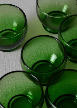 New Rounded Moroccan Glasses Set Glass|Tableware