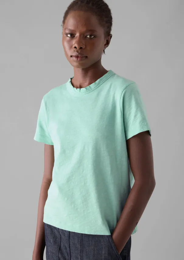 New Sadie Organic Cotton Boy Tee Women Jersey|Tops & Tees