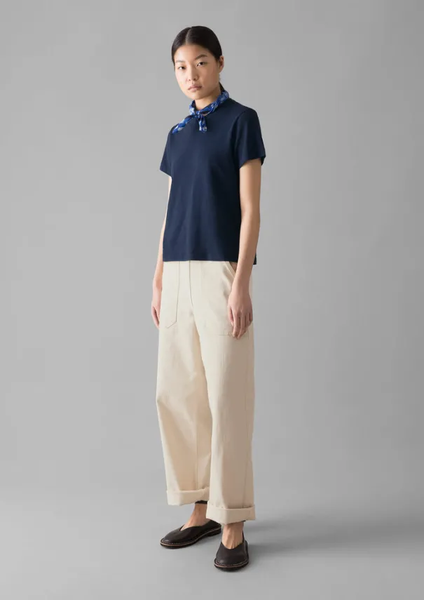 Sadie Organic Cotton Boy Tee Women Jersey|Tops & Tees
