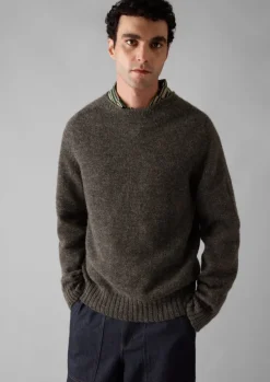 New Seamless Shetland Wool Sweater Knitwear