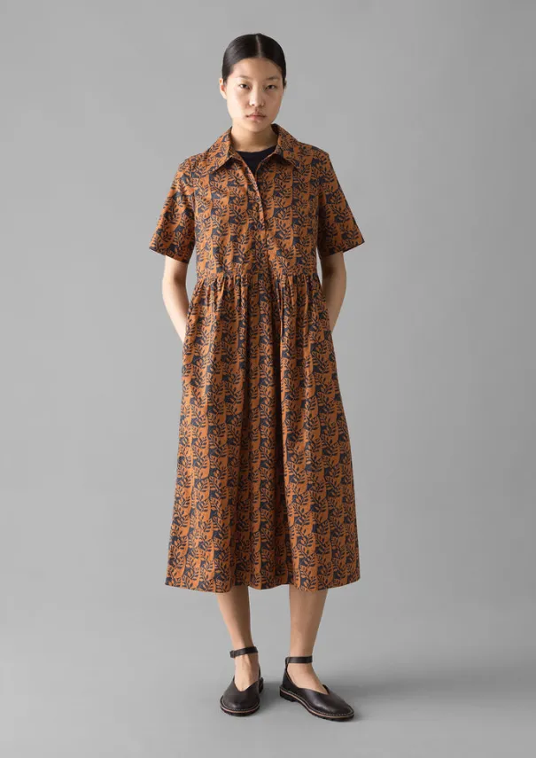 Clearance Selma Cotton Shirt Dress Women Dresses