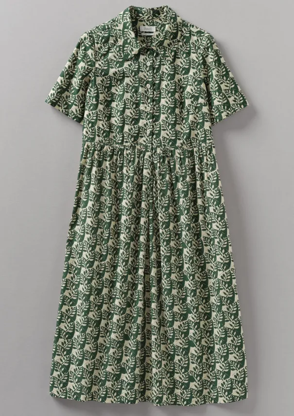 Selma Cotton Shirt Dress Women Dresses
