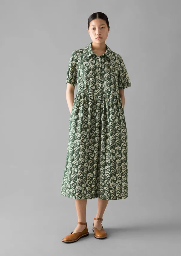 Selma Cotton Shirt Dress Women Dresses