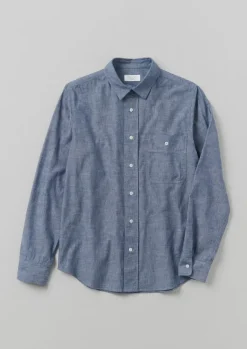 Hot Selvedge Cotton Chambray Shirt Shirts