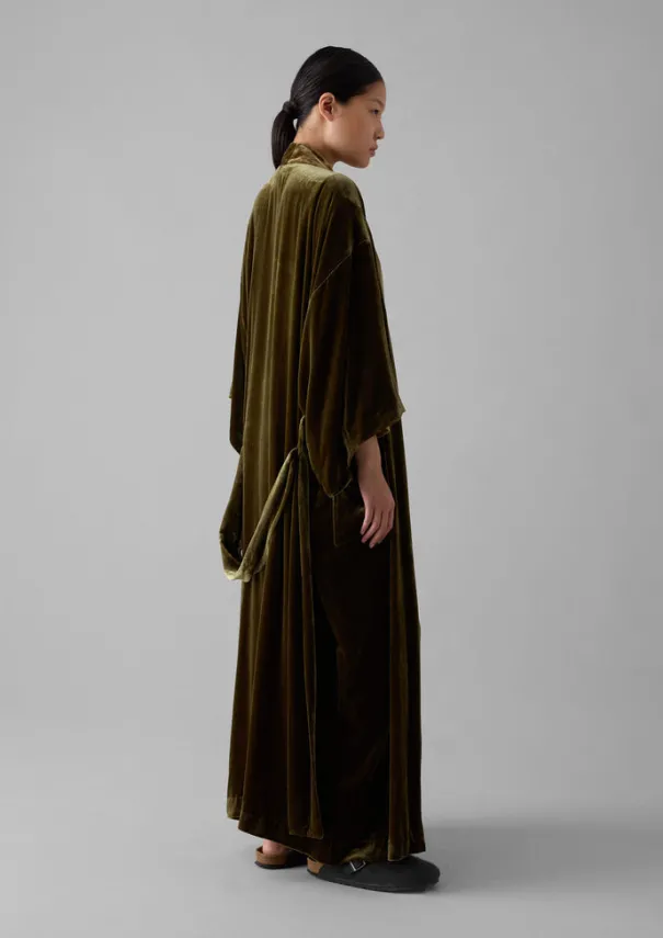 Outlet Silk Velvet Gown Women Velvet|Gowns