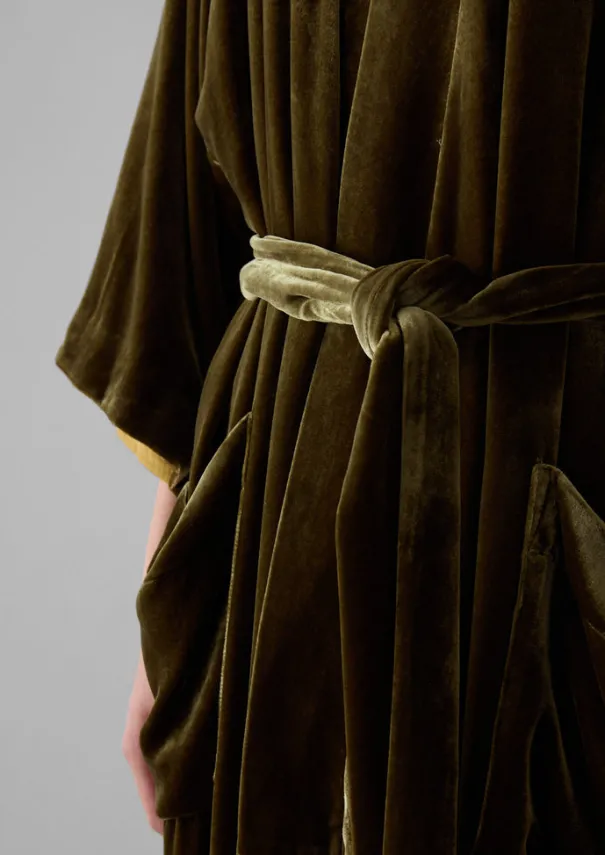 Outlet Silk Velvet Gown Women Velvet|Gowns