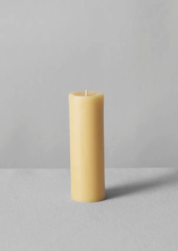 Clearance Skar Organics Beeswax Pillar Candle Candles & Holders