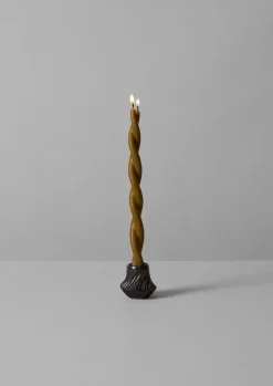 Hot Skar Organics Beeswax Twist Dinner Candle Candles & Holders