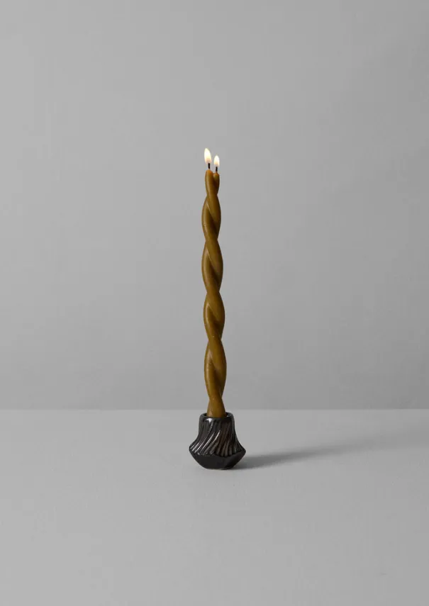 Hot Skar Organics Beeswax Twist Dinner Candle Candles & Holders