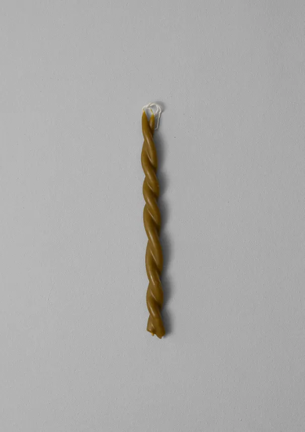Hot Skar Organics Beeswax Twist Dinner Candle Candles & Holders