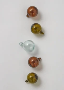 Hot Small Hand Blown Glass Bauble Set Glass|Christmas Decorations